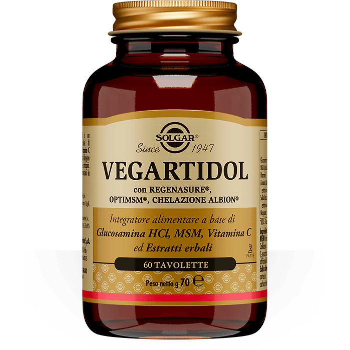 Glucosamina 500 mg + MSM – 60 comprimidos | Solgar Vegartidol