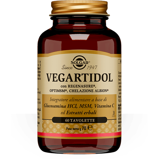 Glucosamina 500 mg + MSM – 60 comprimidos | Solgar Vegartidol