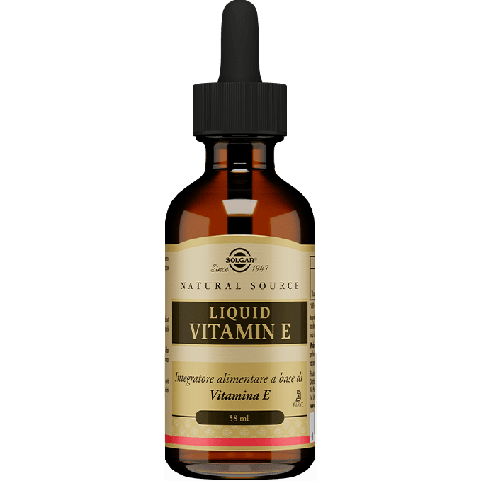 Liquid Vitamin E 80 UI – 58 ml Solución de Solgar