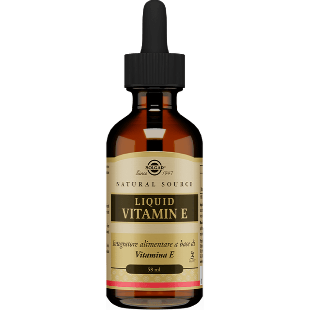 Liquid Vitamin E 80 UI – 58 ml Solución de Solgar