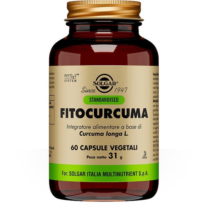 Fitocúrcuma – 60 cápsulas vegetales Solgar