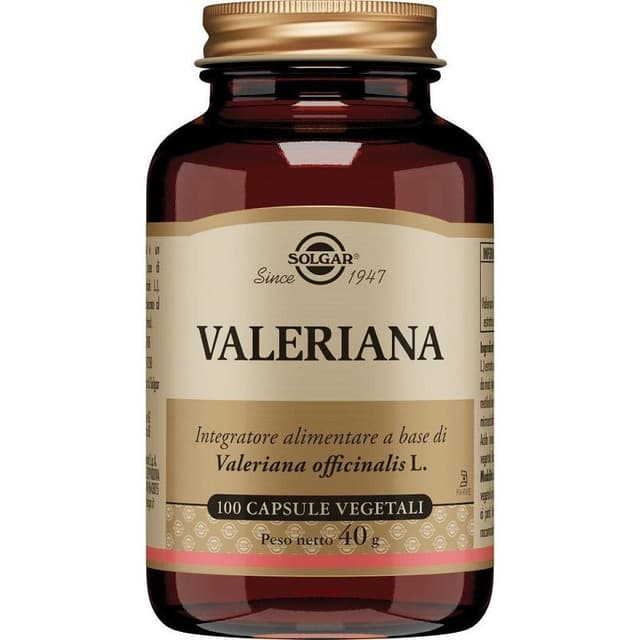 Solgar Valeriana – 100 cápsulas