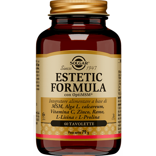 Vitamina C + Zinc + Cobre – 60 comprimidos | Solgar Estetic Formula