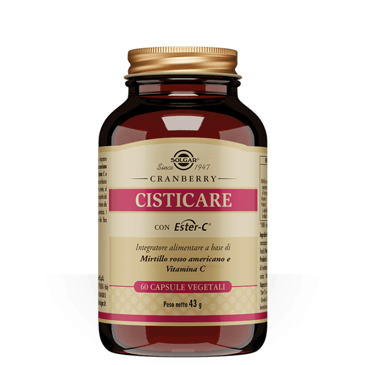 Solgar Cisticare – 60 cápsulas