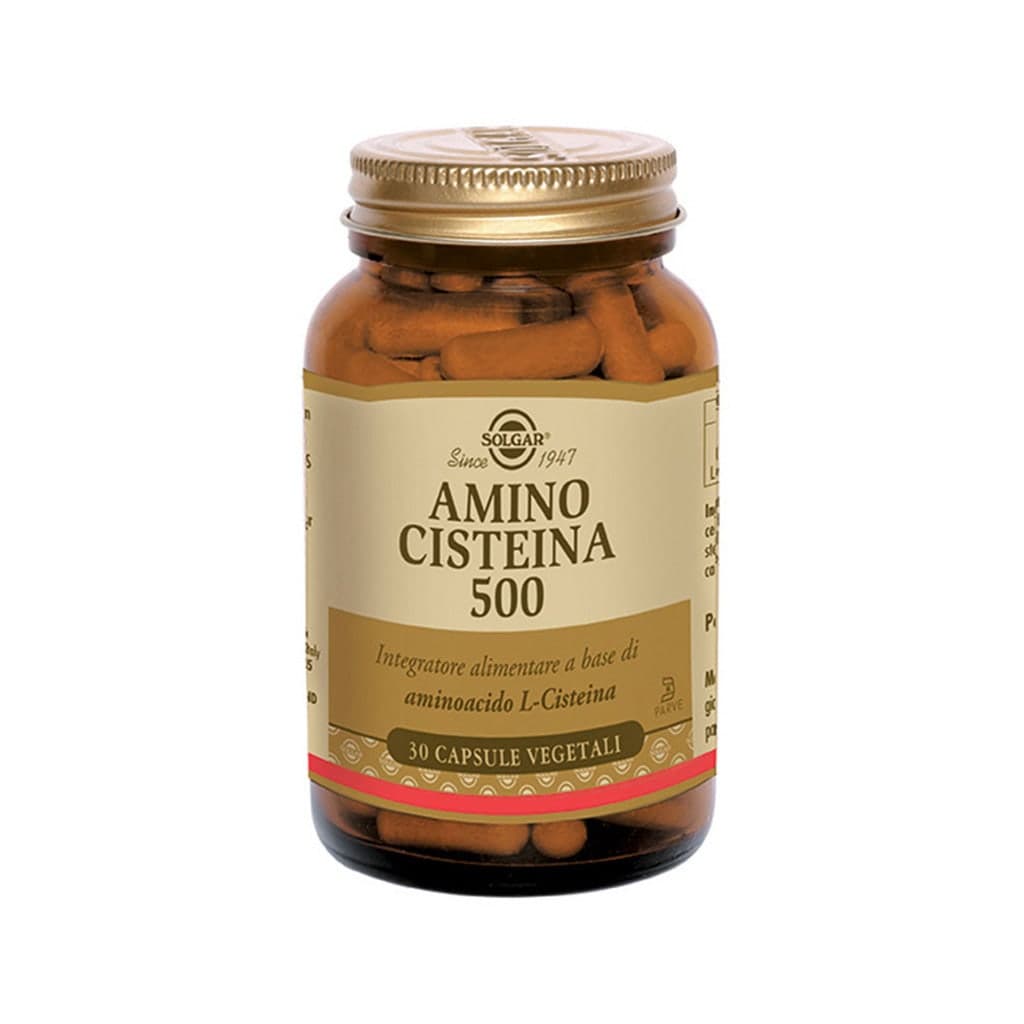 Amino Cisteina 500 – 30 cápsulas | Solgar