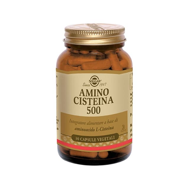 Amino Cisteina 500 – 30 cápsulas | Solgar