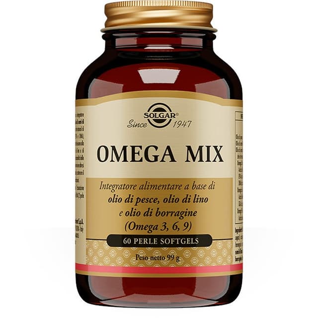 Omega Mix Solgar – 60 perlas | Omega-3 EPA y DHA