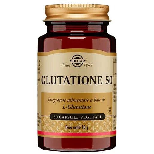 Glutatión – 50 mg, 30 cápsulas veganas Solgar