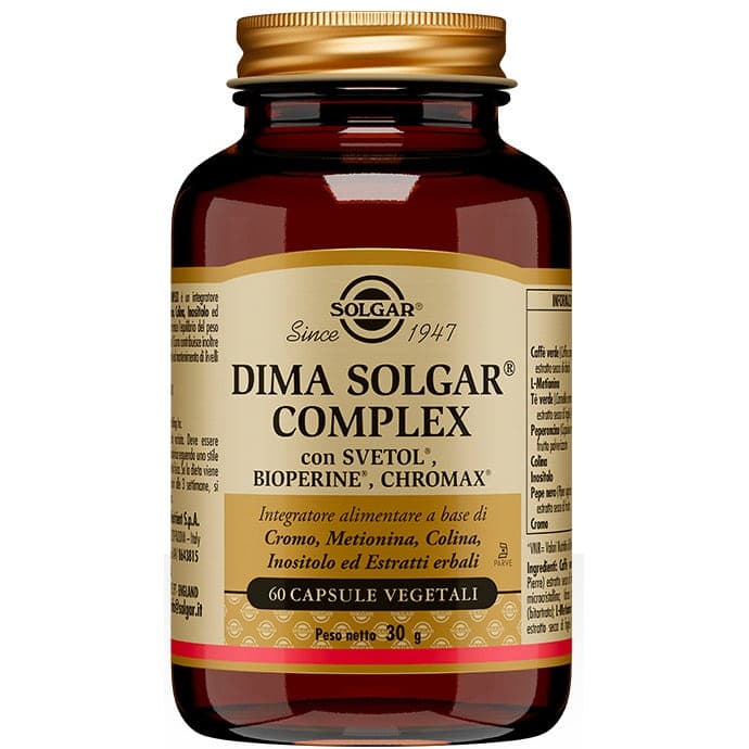 Colina 25 mg + L-Metionina – 60 cápsulas veganas | Dima Solgar Complex