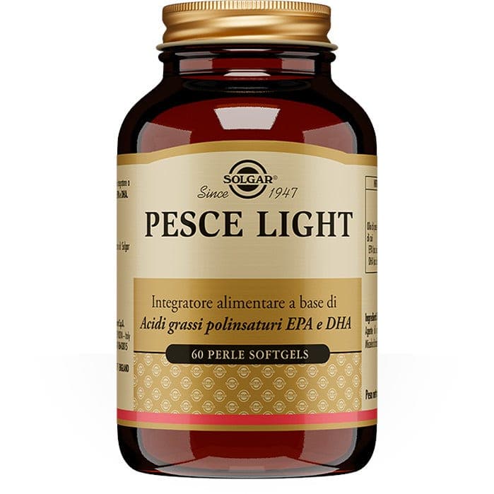 Omega-3 – 60 cápsulas complemento alimenticio | Solgar Pesce Light