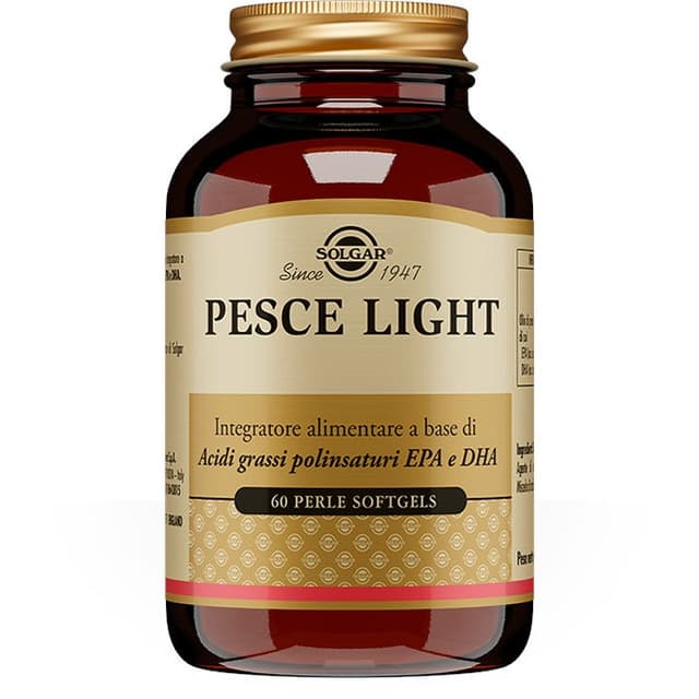 Omega-3 – 60 cápsulas complemento alimenticio | Solgar Pesce Light