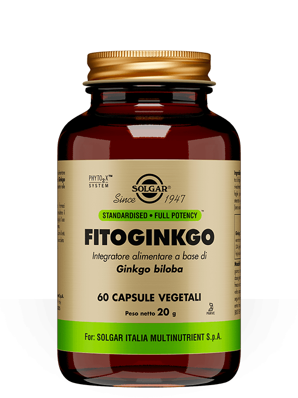 Fitoginkgo de Solgar – 60 cápsulas vegetales