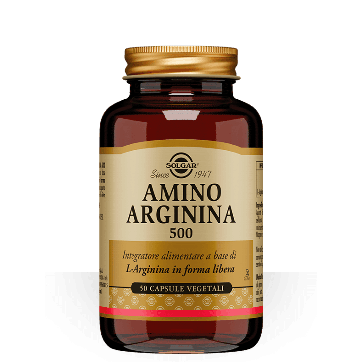 Amino Arginina 500 – 50 cápsulas vegetales | Solgar