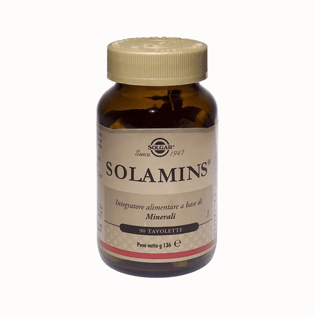 Solgar Solamins Multivitamínico + Minerales – 90 comprimidos