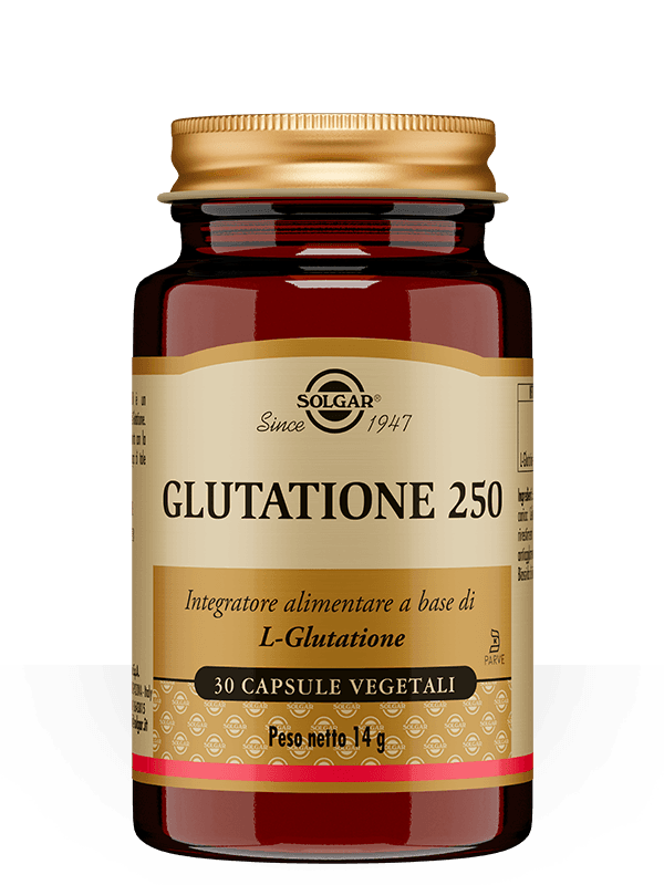 Glutatión – 250 mg, 30 cápsulas veganas | Solgar