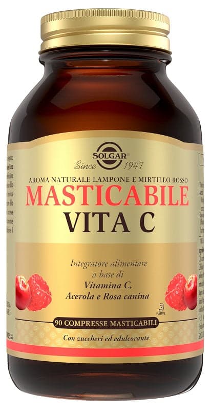 Vitamina C 500 mg – 90 comprimidos masticables | Solgar Vita C
