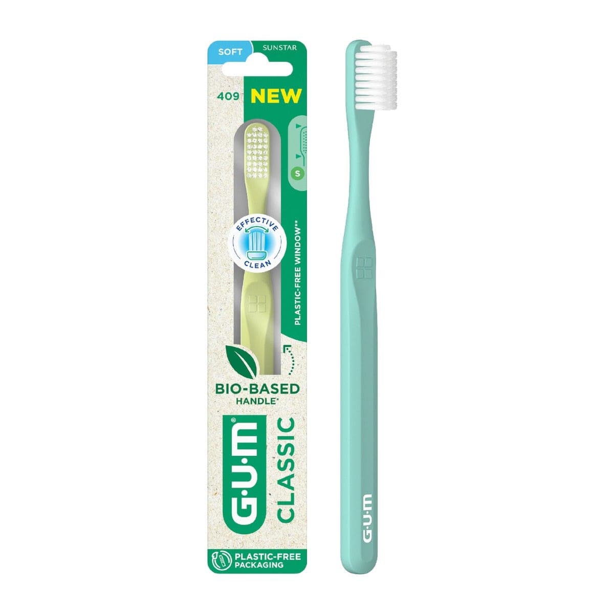 GUM Butler-Spaz 410 Med Com – Cepillo de dientes