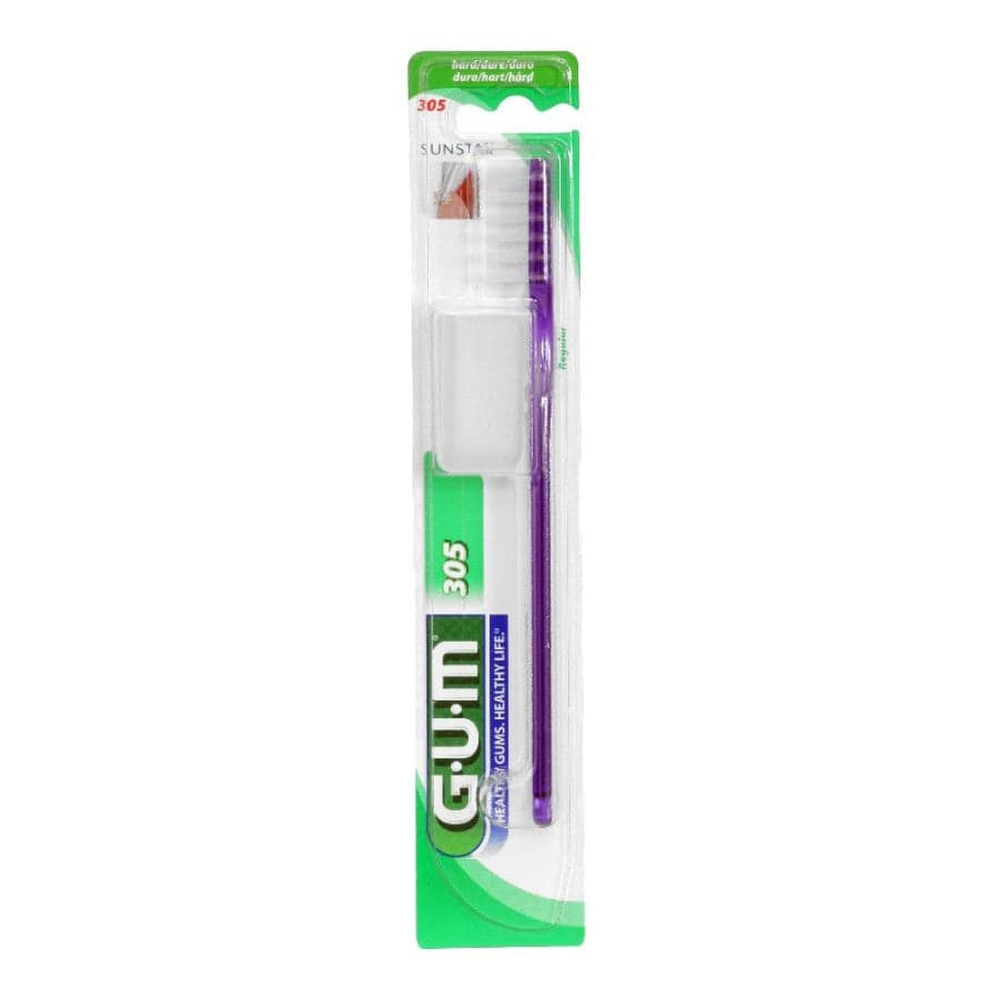 GUM CLASSIC Cepillo de Dientes – Dureza Dura, Regular