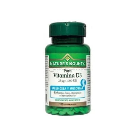 Vitamina D3/1000 – 100 comprimidos Bounty