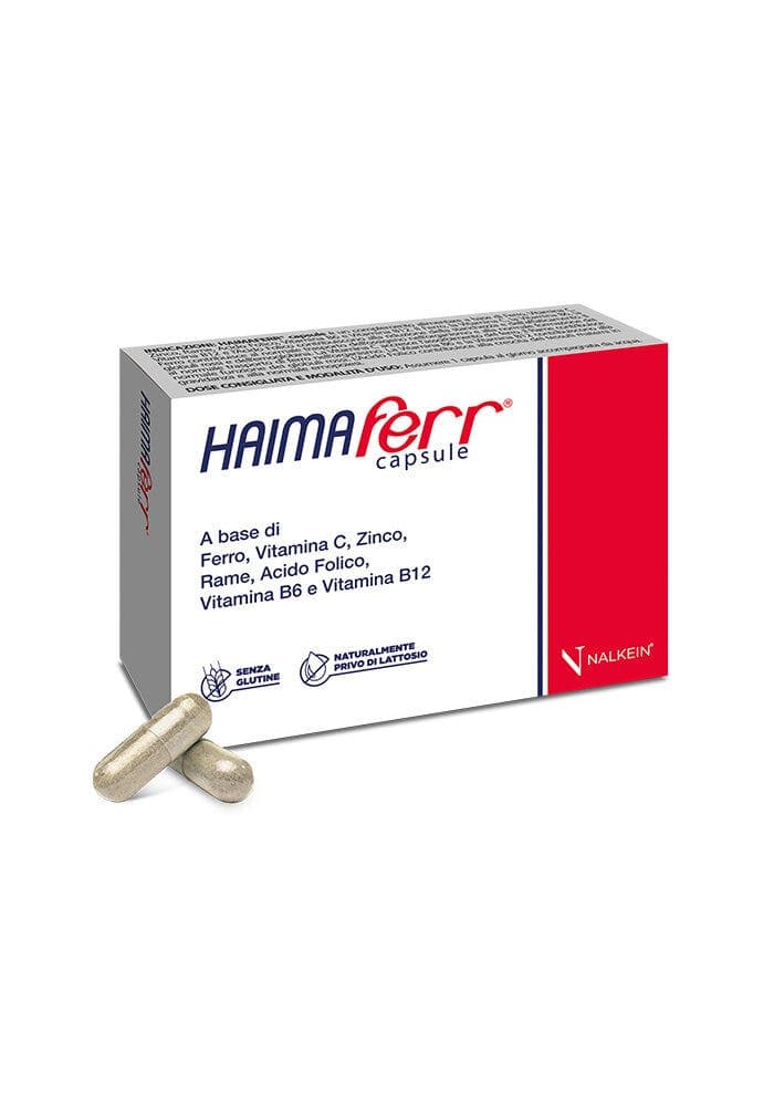 Hierro + Vitamina C – 30 cápsulas | Haimaferr