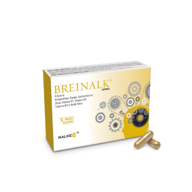 Ginkgo biloba + Zinc | Breinalk Cápsulas