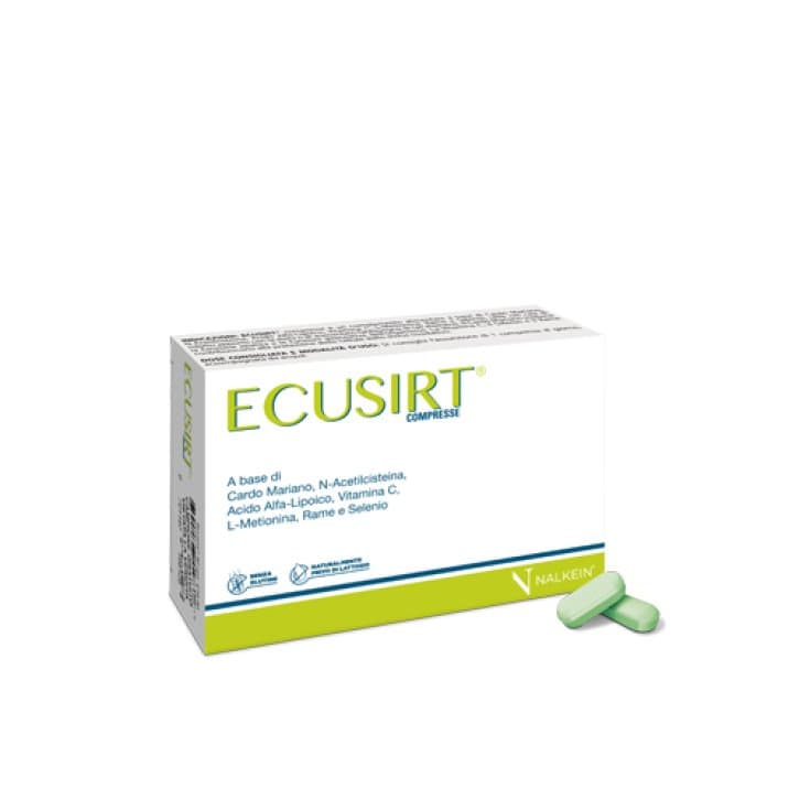 Ecusirt – Cardo mariano + N-acetilcisteína – 30 comprimidos