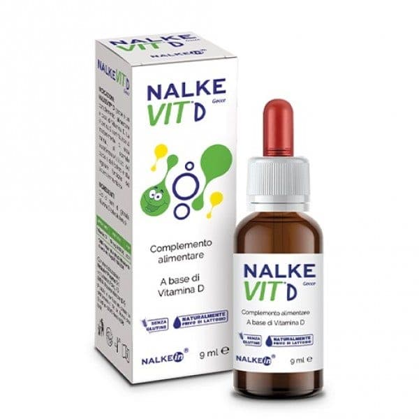 Vitamina D3 + Calcio – 9 ml | Nalkevit D Gotas