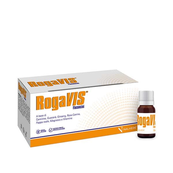 L-Carnitina + Ginseng – 10 ampollas de 10 ml | Rogavis