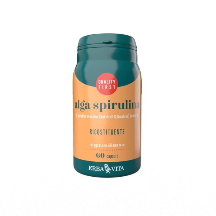 Erba Vita Alga Espirulina EBV – 60 cápsulas