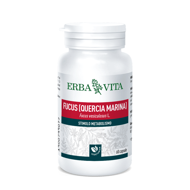 Yodo – 60 cápsulas de 500 mg | Erba Vita Fucus