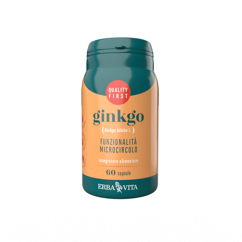 Ginkgo 60 – 60 cápsulas EBV | Erba Vita