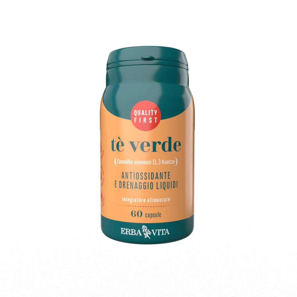 Té Verde EBV – 60 cápsulas | Erba Vita