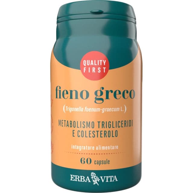 Fieno Greco – 60 cápsulas de 500 mg | Erba Vita