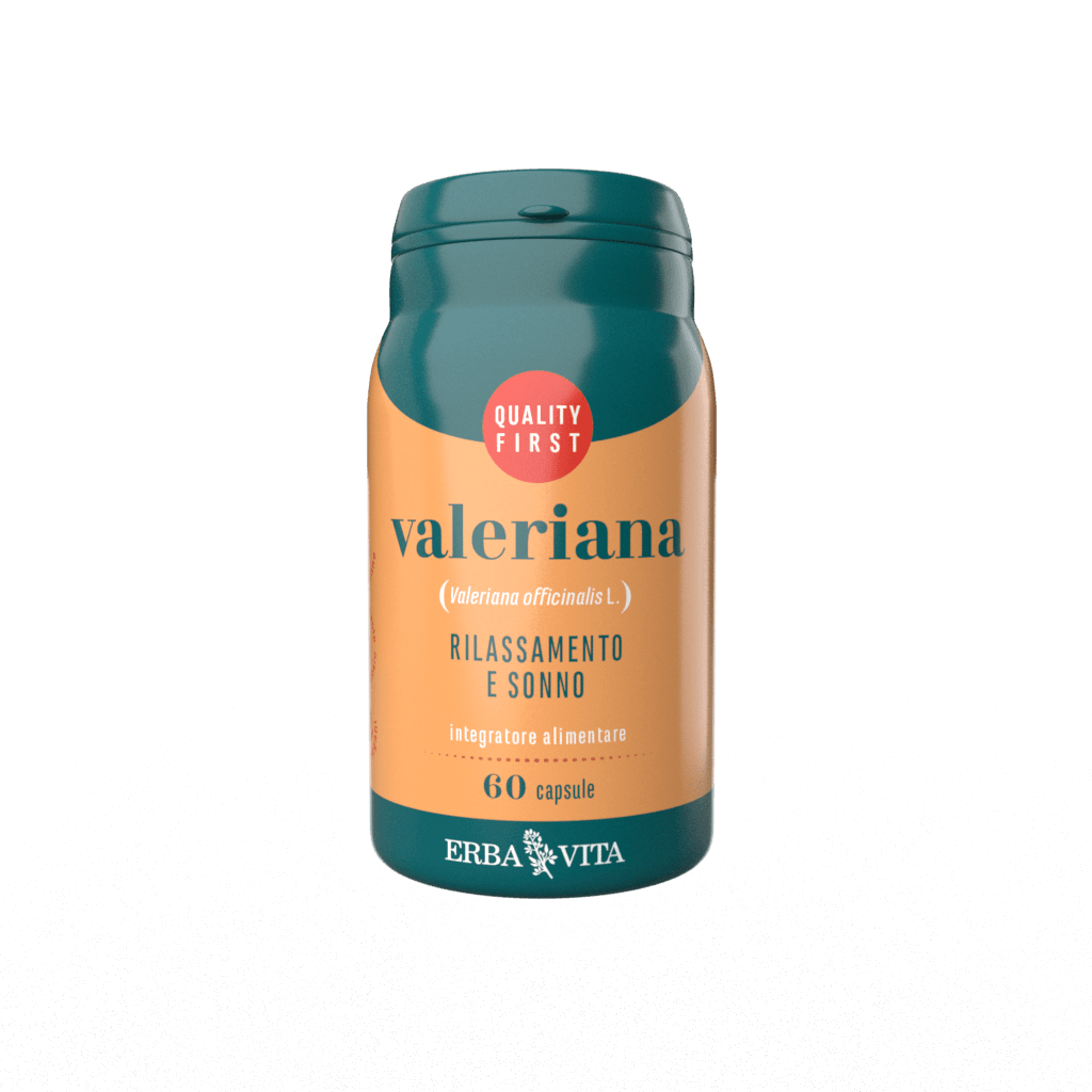 EBV Valeriana – 60 cápsulas | Erba Vita