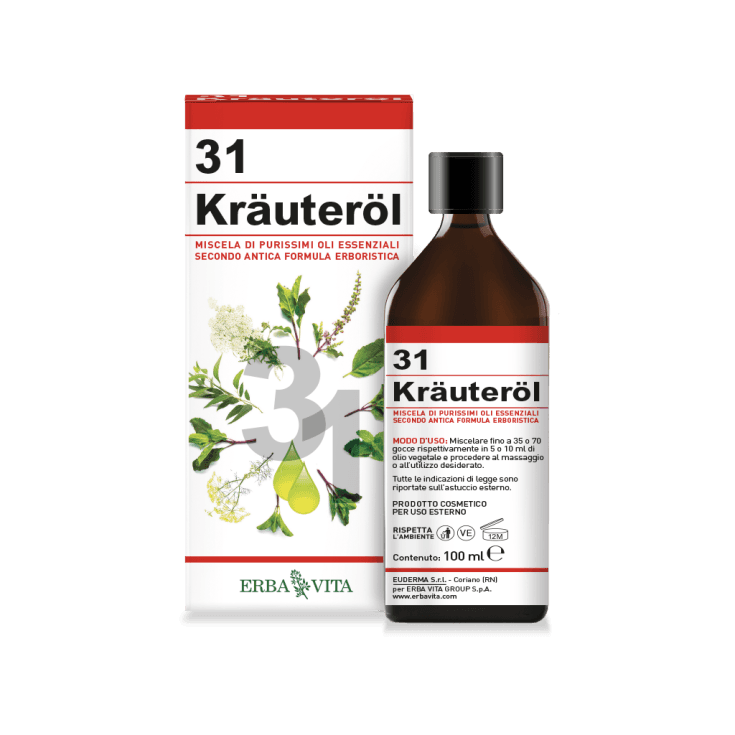 Aceite de Hierbas 31 Líquido – 100 ml | Erba Vita