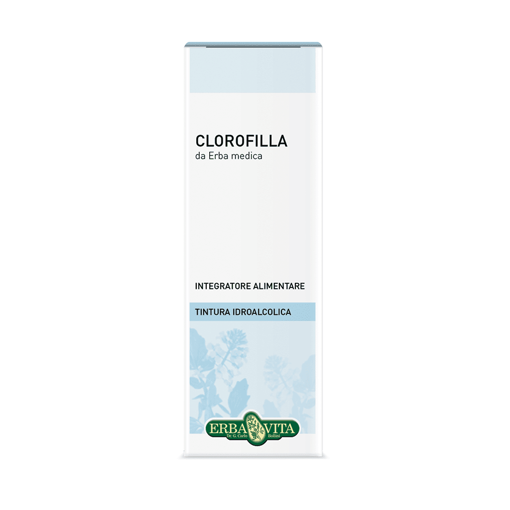 Clorofila Solución Hidroalcohólica EBV – 50 ml | Erba Vita