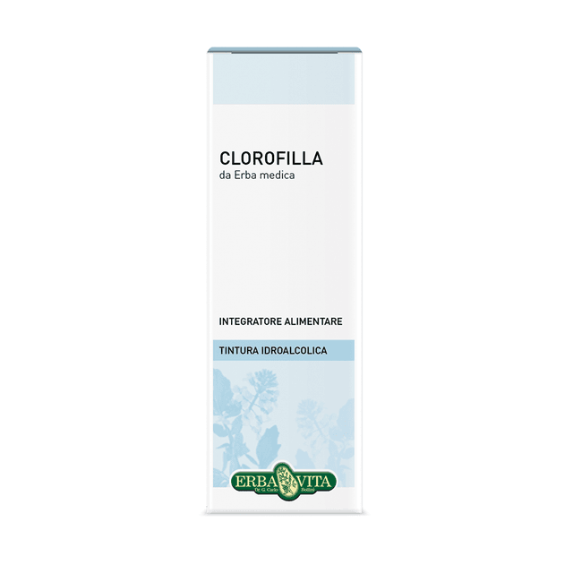 Clorofila Solución Hidroalcohólica EBV – 50 ml | Erba Vita