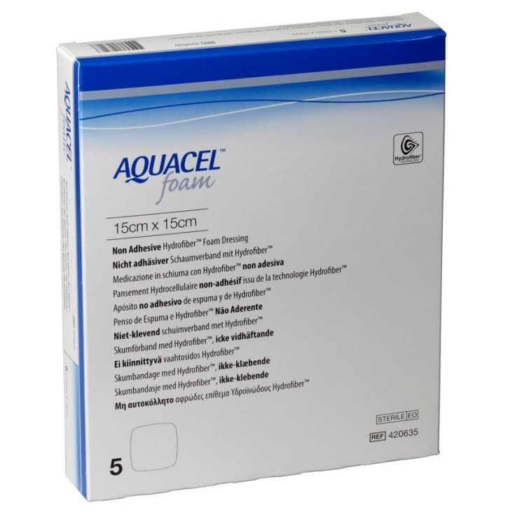AQUACEL Foam N/AD Apósito 15 x 15 x 5 mm