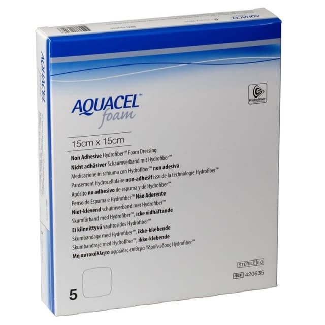 AQUACEL Foam N/AD Apósito 15 x 15 x 5 mm