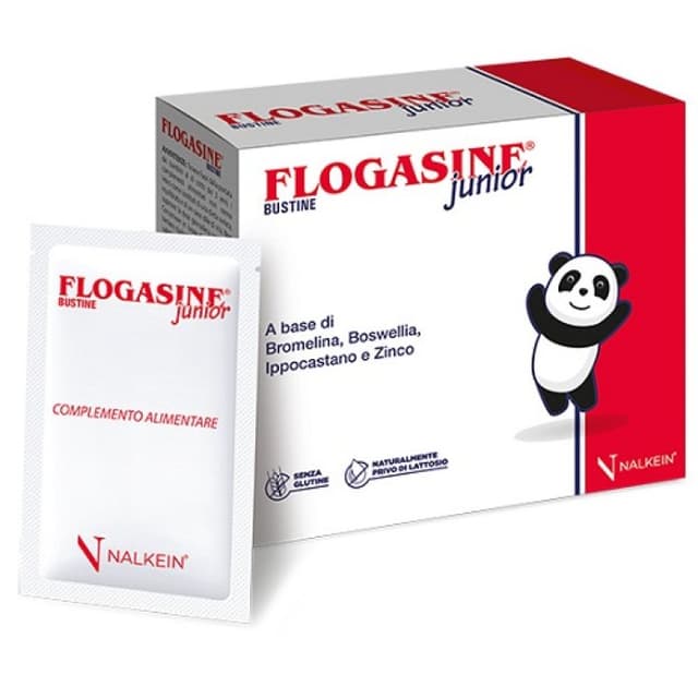 Bromelina 150 mg + Boswellia (Incienso) – 20 sobres | Flogasine Junior