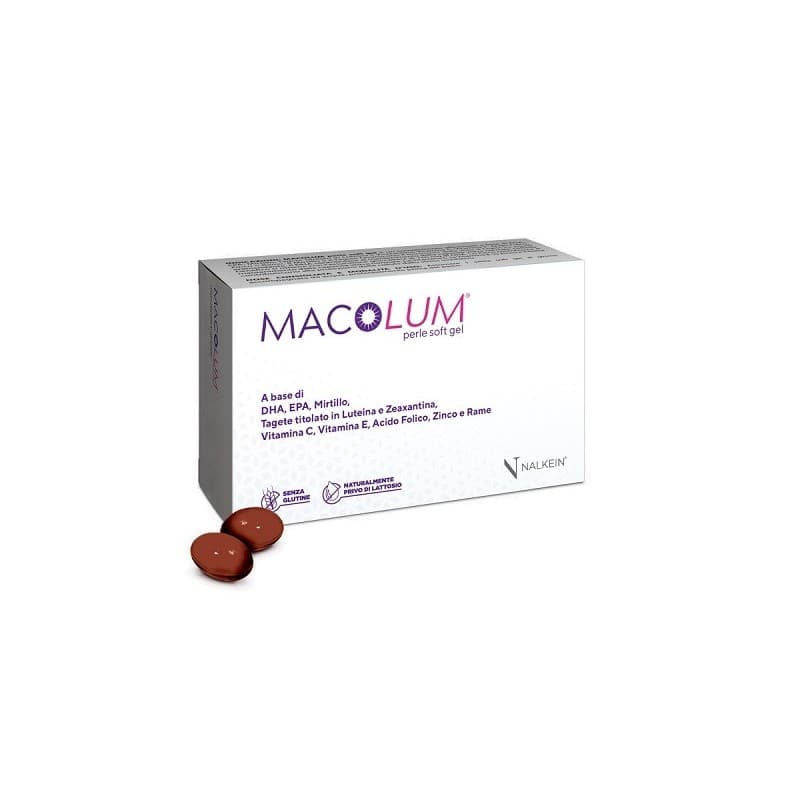 Macolum – 30 perlas blandas de gel