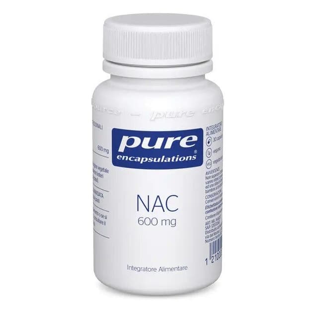 Pure Encapsulations NAC 600 mg – cápsulas