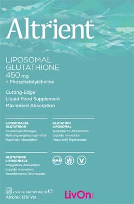 Altrient Liposomal Glutatión 450 mg – 30 sobres