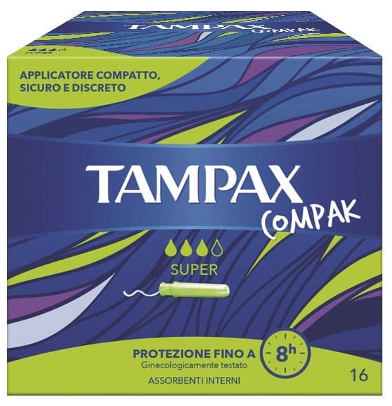 Tampax Compak Super – 16 Tampones