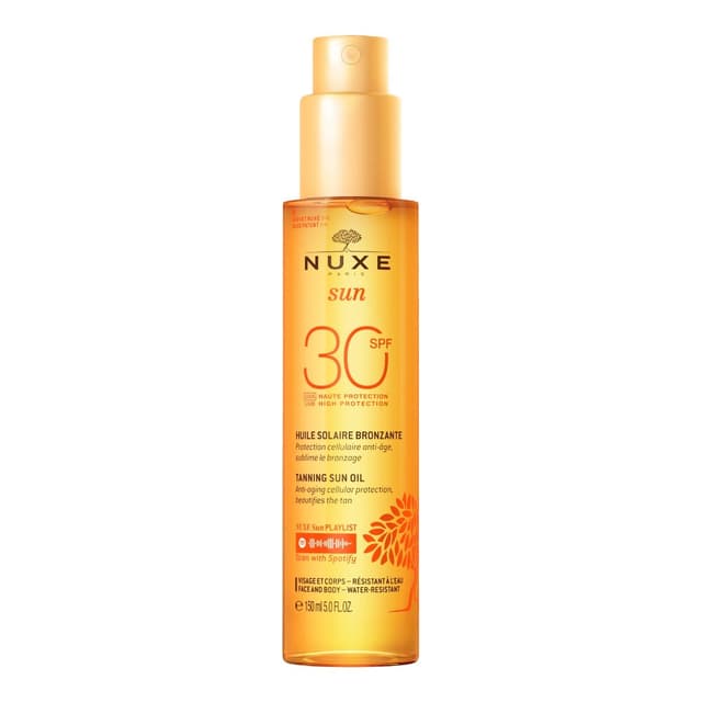 NUXE Sun Huile Bronzante SPF 30 – Aceite Solar