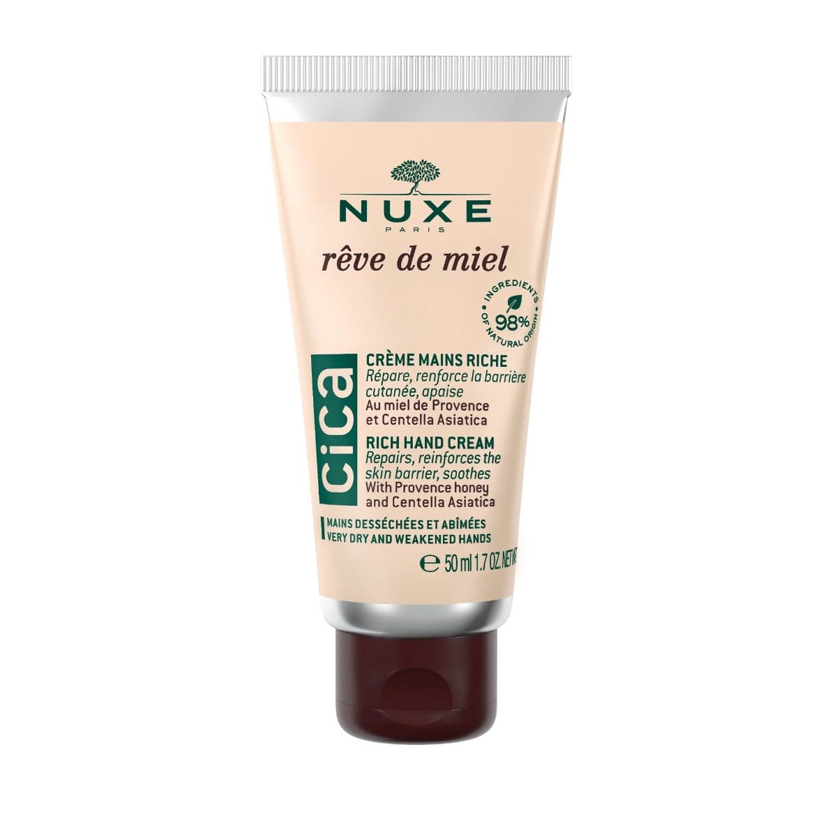 NUXE Rêve de Miel Crema de Manos Cica – 50 ml