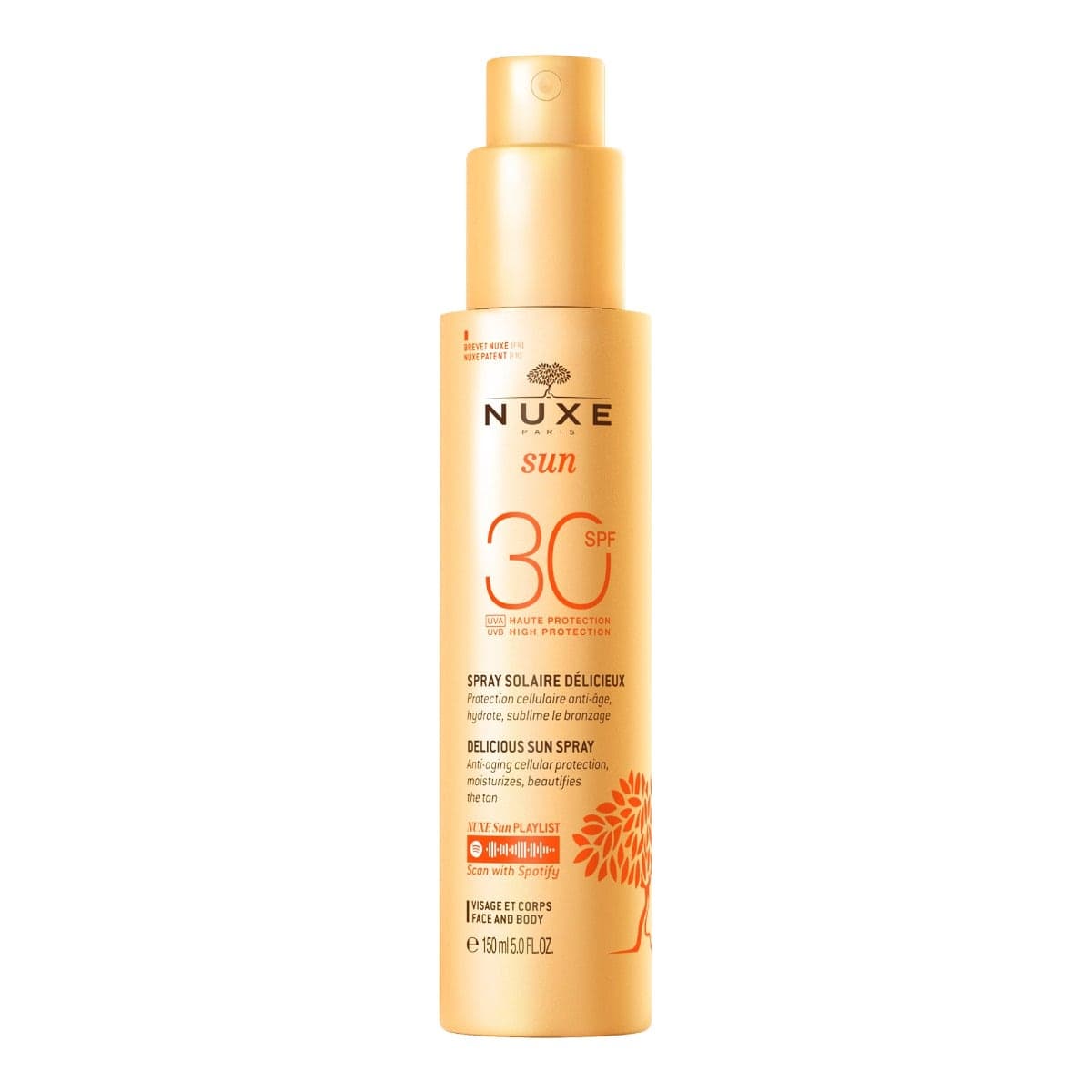NUXE SUN Spray Facial Vitamina C FPS 30 – Frasco