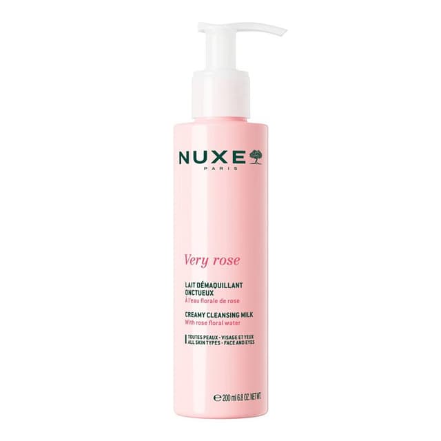 NUXE Very Rose Creamy Cleans Milk – Leche limpiadora cremosa