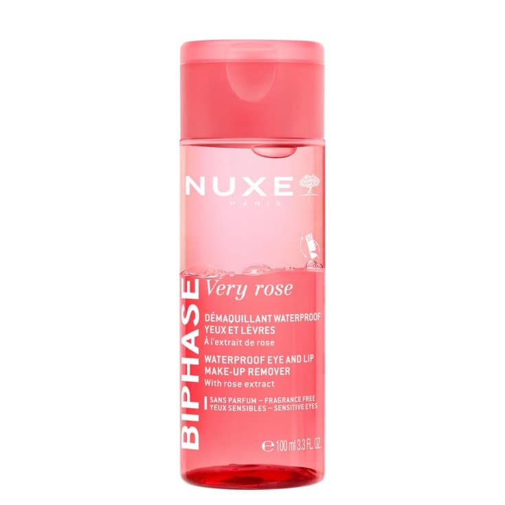 NUXE Very Rose Strucc Bifásico – Desmaquillante bifásico de ojos
