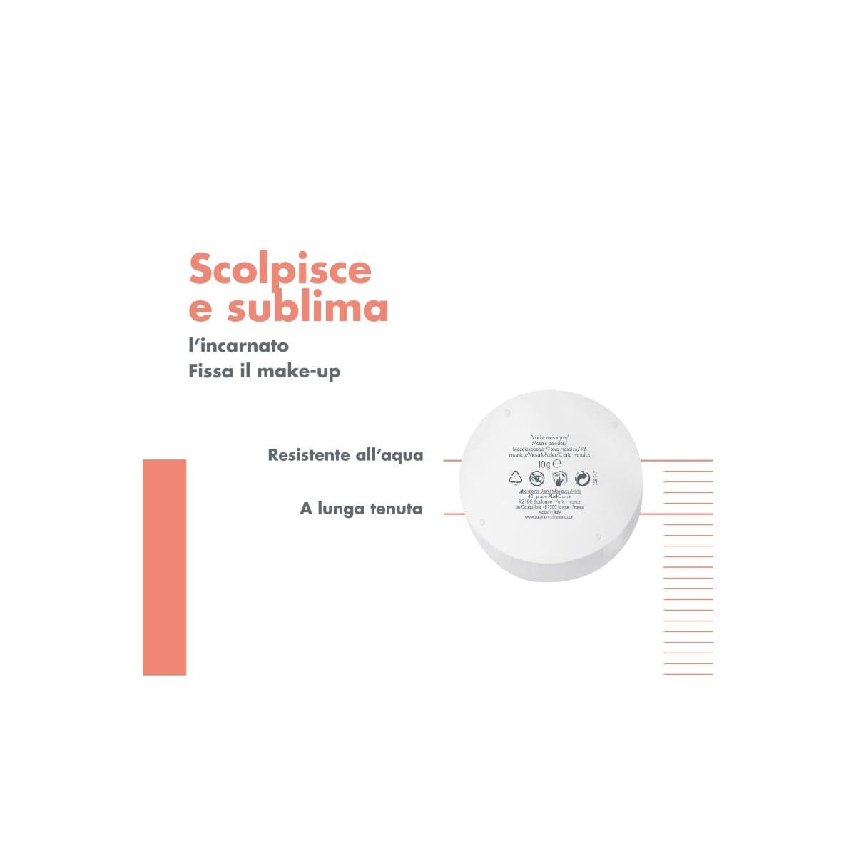 Avène Couvrance Polvos Compactos Mosaico Bonne Mine